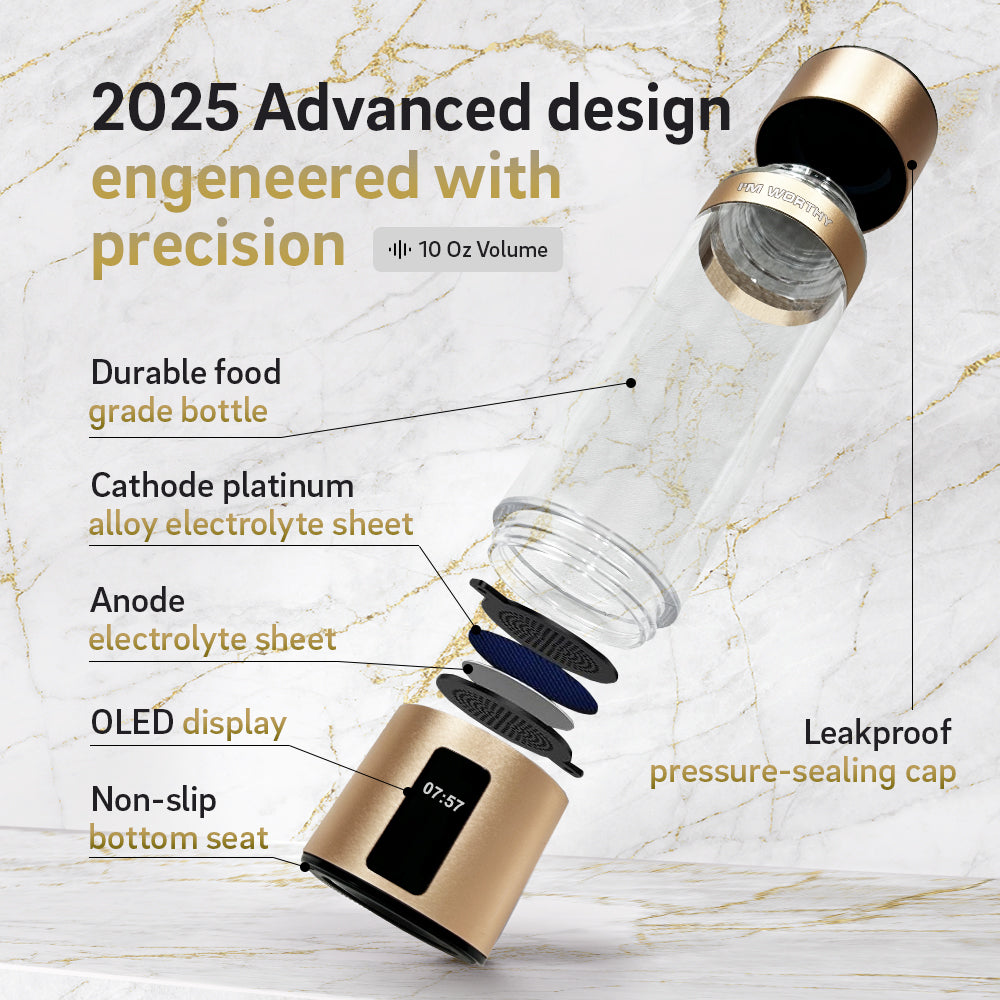 Hydrogen Water Bottle – “I LOVE MY SELF"