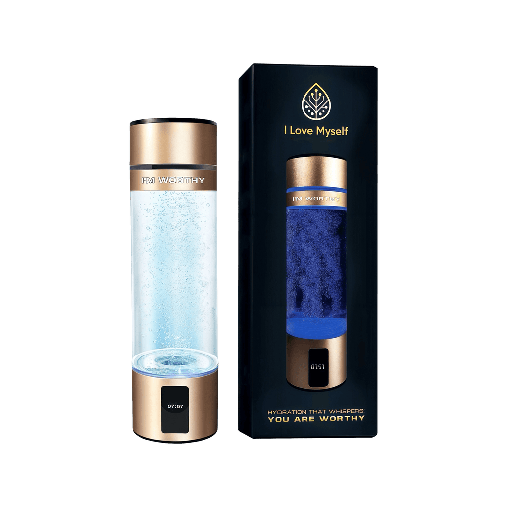 Hydrogen Water Bottle – “I LOVE MY SELF"
